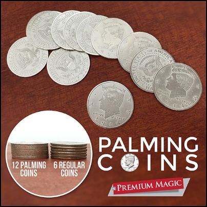 Palming Coins Set (12 pièces)