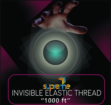 Fil invisible élastique (300 mètres)