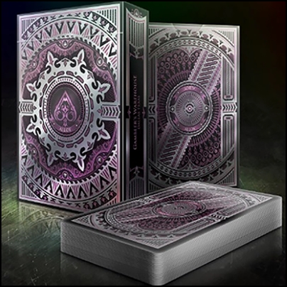 Alloy Amethyst Playing Cards