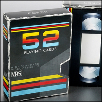 VHS Playing Cards