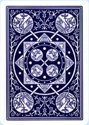 Tally Ho Fan Back (bleu)