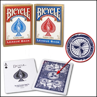 Jeu Bicycle League Back (rouge)