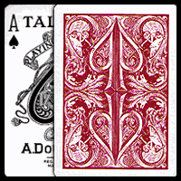 Split Spades (dos rouge)